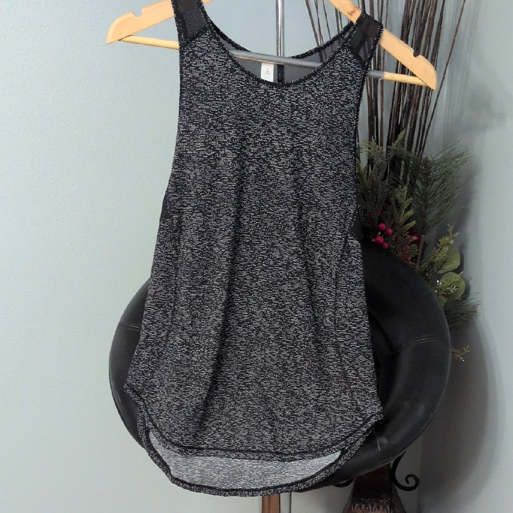 lululemon athletica Sculpt Tank II in Soundwave Black & White